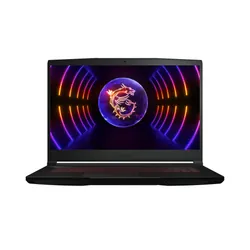 MSI Gaming Thin GF63 12UC-689XES Intel® Core™ i7 i7-12650H Ordinateur portable 39,6 cm (15.6") Full HD 16 Go DDR4-SDRAM 512 Go SSD NVIDIA GeForce RTX 3050 Wi-Fi 6 (802.11ax) DOS gratuit Noir