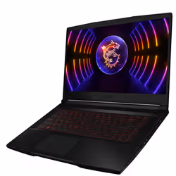 MSI Gaming Thin GF63 12UC-689XES Intel® Core™ i7 i7-12650H Ordinateur portable 39,6 cm (15.6") Full HD 16 Go DDR4-SDRAM 512 Go SSD NVIDIA GeForce RTX 3050 Wi-Fi 6 (802.11ax) DOS gratuit Noir - Vue supplémentaire 12