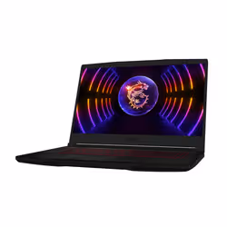 MSI Gaming GF63 12UC-690XES Ordinateur portable 39,6 cm (15.6") Full HD Intel® Core™ i5 i5-12450H 16 Go DDR4-SDRAM 512 Go SSD NVIDIA GeForce RTX 3050 Wi-Fi 6 (802.11ax) Noir - Vue supplémentaire 2