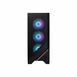 MSI MAG FORGE 320R AIRFLOW unité centrale Micro Tower Noir, Transparent - Vue supplémentaire 3