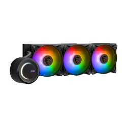 MSI MAG CORELIQUID E360 système de refroidissement d’ordinateur Carte-mère, Processeur Liquid cooling kit 12 cm Noir