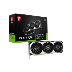 MSI VENTUS GEFORCE RTX 4070 TI 3X E 12G OC carte graphique NVIDIA 12 Go GDDR6X