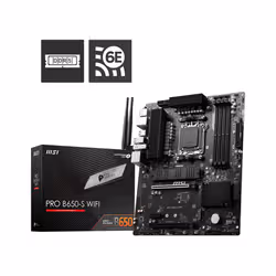 MSI PRO B650-S WIFI carte mère AMD B650 Emplacement AM5 ATX
