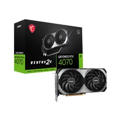 MSI GeForce RTX 4070 VENTUS 2X E 12G NVIDIA 12 Go GDDR6X
