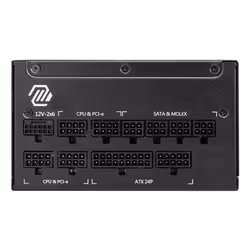 MSI MAG A1000GL PCIE5 unité d'alimentation d'énergie 1000 W 24-pin ATX ATX Noir - Vue supplémentaire 3