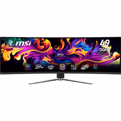 MSI MPG 491CQP QD-OLED écran plat de PC 124,5 cm (49") 5120 x 1440 pixels DQHD Noir - Vue supplémentaire 3