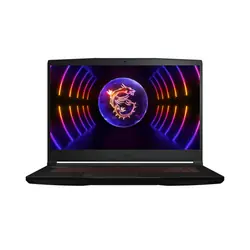 MSI Gaming Thin GF63 12UCX-1076XES Intel® Core™ i5 i5-12450H Ordinateur portable 39,6 cm (15.6") Full HD 16 Go DDR4-SDRAM 512 Go SSD NVIDIA GeForce RTX 2050 Wi-Fi 6 (802.11ax) DOS gratuit Noir