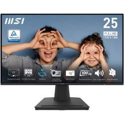 MSI PRO MP252 écran plat de PC 62,2 cm (24.5") 1920 x 1080 pixels Full HD LED Noir