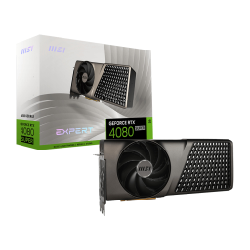 MSI GEFORCE RTX 4080 SUPER 16G EXPERT carte graphique NVIDIA 16 Go GDDR6X