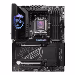 MSI MPG X870E CARBON WIFI carte mère AMD X870E Emplacement AM5 ATX - Vue supplémentaire 2