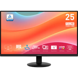 MSI Pro MP252L écran plat de PC 62,2 cm (24.5") 1920 x 1080 pixels Full HD LED Noir