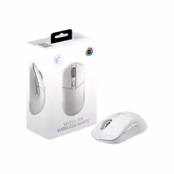 MSI Versa 300 Wireless souris Gaming Droitier RF Wireless + Bluetooth + USB Type-C Optique 8000 DPI - Vue supplémentaire 5