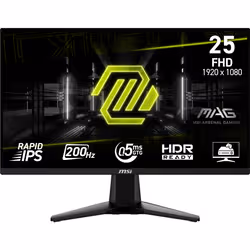 MSI MAG 255F E20 écran plat de PC 62,2 cm (24.5") 1920 x 1080 pixels Full HD LCD Noir - Vue supplémentaire 2