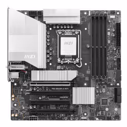 MSI PRO B860M-A WIFI carte mère Intel B860 LGA 1851 (Socket V1) micro ATX - Vue supplémentaire 2