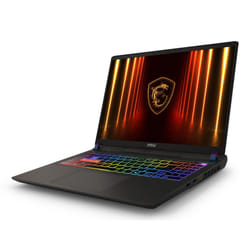MSI Vector 16 HX AI A2XWIG-015FR Intel Core Ultra 9 275HX Ordinateur portable 40,6 cm (16") Quad HD+ 32 Go DDR5-SDRAM 1 To SSD NVIDIA GeForce RTX 5080 Wi-Fi 7 (802.11be) Windows 11 Home Français Gris