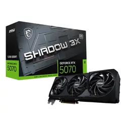 MSI GeForce RTX 5070 12G SHADOW 3X OC NVIDIA 12 Go GDDR7