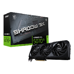 MSI GeForce RTX 5070 Ti 16G SHADOW 3X OC NVIDIA 16 Go GDDR7