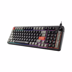 MSI FORGE GK110 FR clavier Gaming USB QWERTY Anglais américain Noir - Vue supplémentaire 3