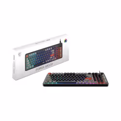 MSI FORGE GK110 FR clavier Gaming USB QWERTY Anglais américain Noir - Vue supplémentaire 5