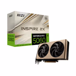 MSI GEFORCE RTX 5060 8G INSPIRE 2X OC carte graphique NVIDIA 8 Go GDDR7 - Vue supplémentaire 5