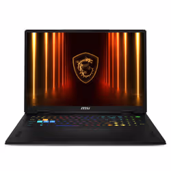 MSI Vector 18 HX AI A2XWJG-684FR Intel Core Ultra 9 275HX Ordinateur portable 45,7 cm (18") Quad HD+ 32 Go DDR5-SDRAM 2 To SSD NVIDIA GeForce RTX 5090 Wi-Fi 7 (802.11be) Windows 11 Home Français Gris - Vue supplémentaire 2
