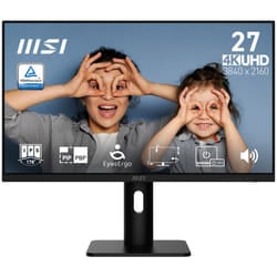 MSI PRO MP273UP E6 écran plat de PC 68,6 cm (27") 3840 x 2160 pixels 4K Ultra HD Noir