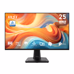 MSI Pro MP251 E14L écran plat de PC 62,2 cm (24.5") 1920 x 1080 pixels Full HD Noir - Vue supplémentaire 3