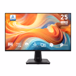 MSI Pro MP251 E14L écran plat de PC 62,2 cm (24.5") 1920 x 1080 pixels Full HD Noir - Vue supplémentaire 4