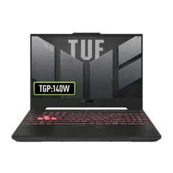 ASUS TUF Gaming A15 TUF507NU-LP036 AMD Ryzen™ 7 7735HS Ordinateur portable 39,6 cm (15.6") Full HD 16 Go DDR5-SDRAM 512 Go SSD NVIDIA GeForce RTX 4050 Wi-Fi 6 (802.11ax) Gris