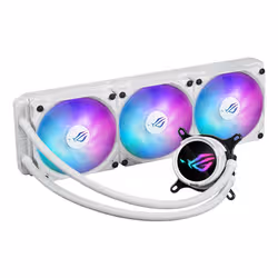 ASUS ROG Strix LC III 360 ARGB White Edition Processeur Kit de refroidissement du liquide 12 cm Blanc - Vue supplémentaire 2
