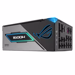 ASUS ROG -THOR-1600T3-GAMING unité d'alimentation d'énergie 1600 W 20+4 pin ATX ATX Gris - Vue supplémentaire 3