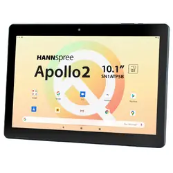 Hannspree HANNSpad Apollo 2 32 Go 25,6 cm (10.1") Mediatek 3 Go Wi-Fi 5 (802.11ac) Android 10 Noir