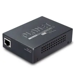 PLANET POE-172S séparateur voix-données Connexion Ethernet, supportant l'alimentation via ce port (PoE) Noir