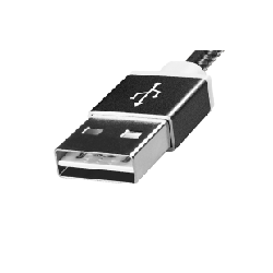 ADATA 1m, USB2.0-A/USB2.0 Micro-B câble USB 2.0 USB A Micro-USB B Noir