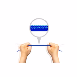 ADATA 1m, USB2.0-A/USB2.0 Micro-B câble USB USB A Micro-USB B Bleu - Vue supplémentaire 4