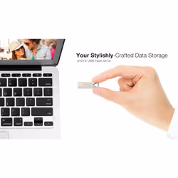 ADATA AUV210-64G-RGD lecteur USB flash 64 Go USB Type-A 2.0 Beige - Vue supplémentaire 5