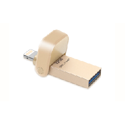 ADATA AI920 lecteur USB flash 32 Go USB Type-A / Lightning 3.2 Gen 1 (3.1 Gen 1) Or