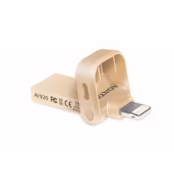 ADATA AI920 lecteur USB flash 32 Go USB Type-A / Lightning 3.2 Gen 1 (3.1 Gen 1) Or - Vue supplémentaire 4
