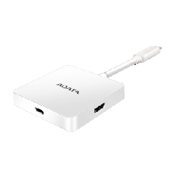 ADATA ACH3PL-HUB-CWH station d'accueil USB 3.2 Gen 1 (3.1 Gen 1) Type-C Blanc