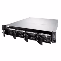 QNAP UX-800U-RP boîtier de disques Noir - Vue supplémentaire 9
