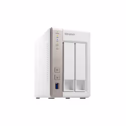 QNAP TS-251 serveur de stockage NAS Tower Ethernet/LAN Blanc - Vue supplémentaire 2