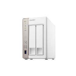 QNAP TS-251 serveur de stockage NAS Tower Ethernet/LAN Blanc