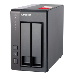 QNAP TS-251+ NAS Tower Ethernet/LAN Gris J1900 (TS-251+-2G)