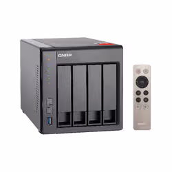 QNAP TS-451+ NAS Tower Ethernet/LAN Noir J1900 (TS-451+-2G) - Vue supplémentaire 4