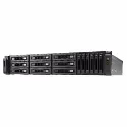QNAP TVS-EC1580MU-SAS-RP-8GE NAS Rack (3 U) Ethernet/LAN Noir E3-1246V3 - Vue supplémentaire 4