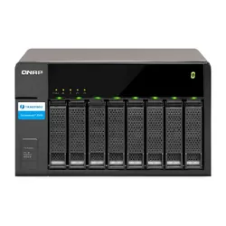 QNAP TX-800P boîtier de disques Noir