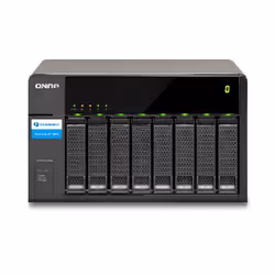 QNAP TX-800P boîtier de disques Noir - Vue supplémentaire 2