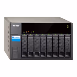 QNAP TX-800P boîtier de disques Noir - Vue supplémentaire 9