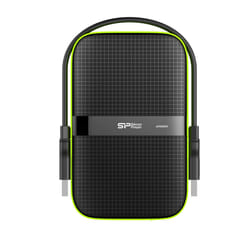 Silicon Power Armor A60 disque dur externe 4000 Go Noir, Vert