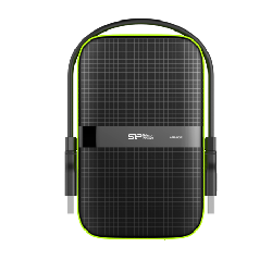 Silicon Power Armor A60 disque dur externe 4000 Go Noir, Vert